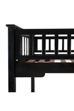 Powell Levi Transitional Twin Loft Bed with Desk