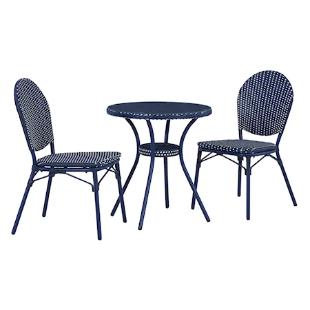Bistro Outdoor Table and Chairs (Set of 3)