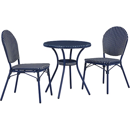 Outdoor Table and Chairs (Set of 3)