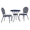 Michael Alan Select Odyssey Blue Outdoor Table and Chairs (Set of 3)