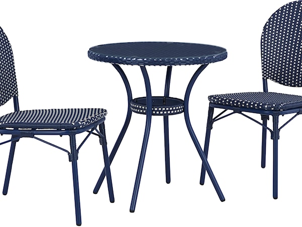 Outdoor Table and Chairs (Set of 3)