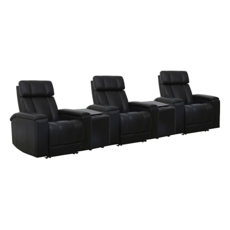 3-Seat Home Theater Seating