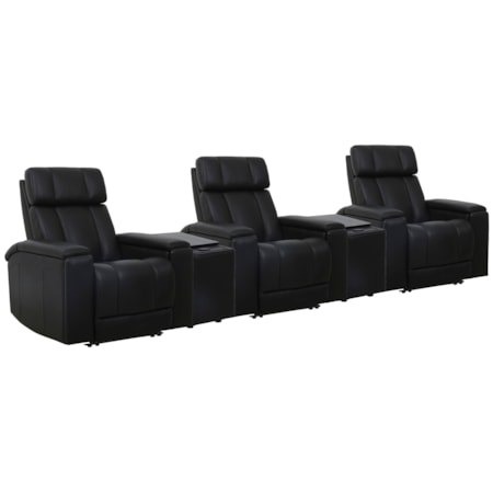 3-Seat Home Theater Seating