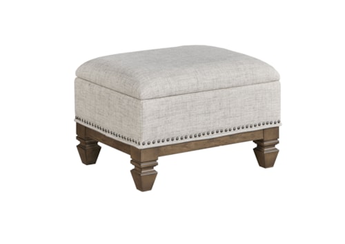 Traditional Storage Ottoman