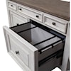 Liberty Furniture Heartland 5-Drawer Credenza