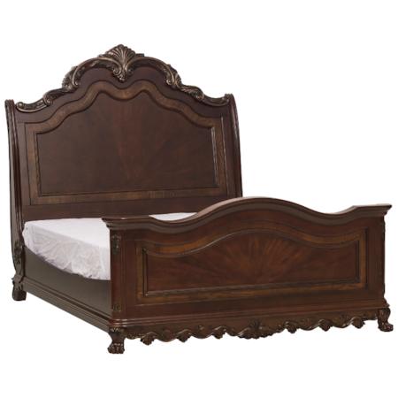 Queen Sleigh Bed