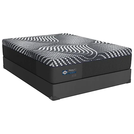 California King Firm 13.5" Hybrid Mattress and 9" Foundation