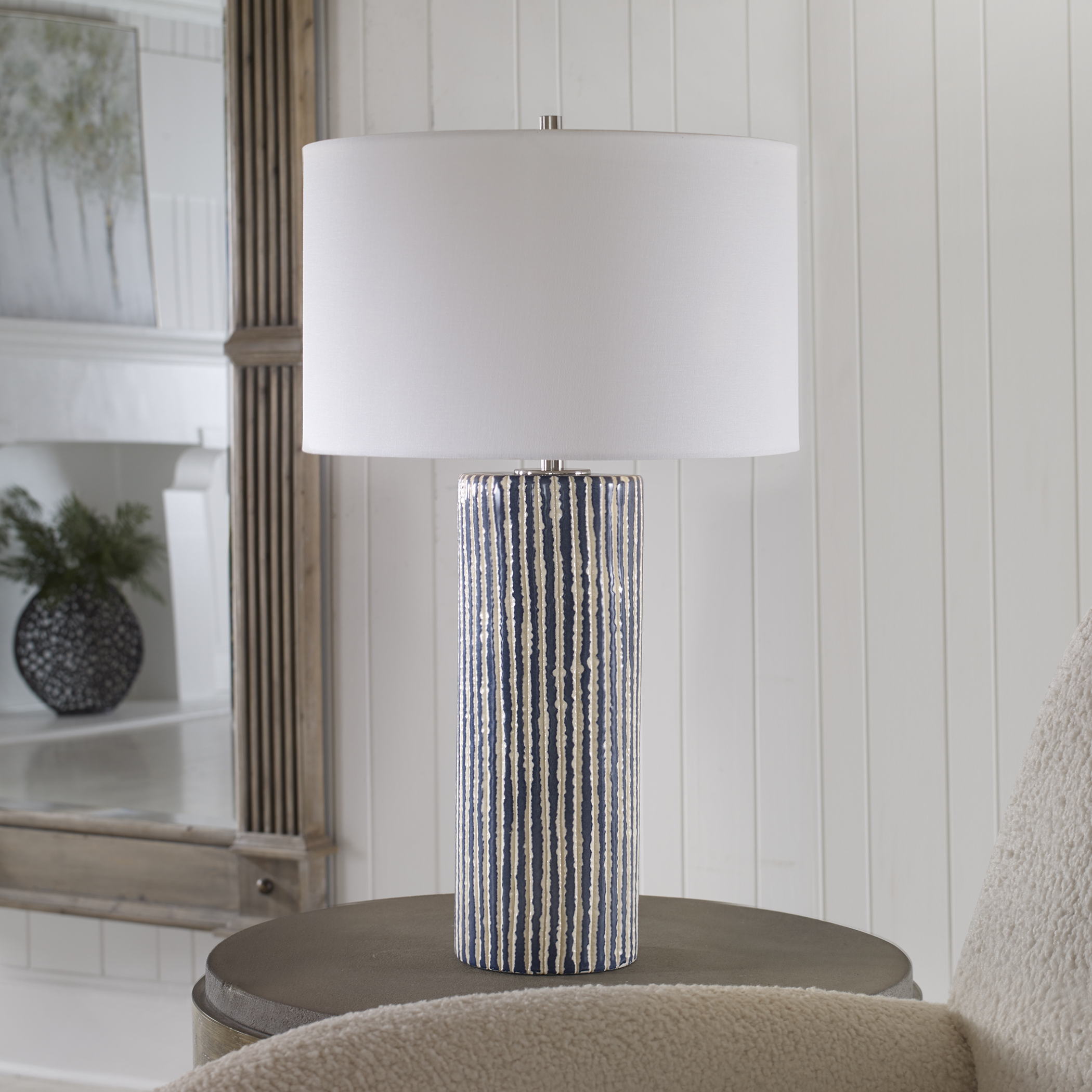 Uttermost Havana Havana Blue Table Lamp