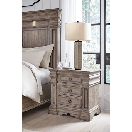 3-Drawer Nightstand