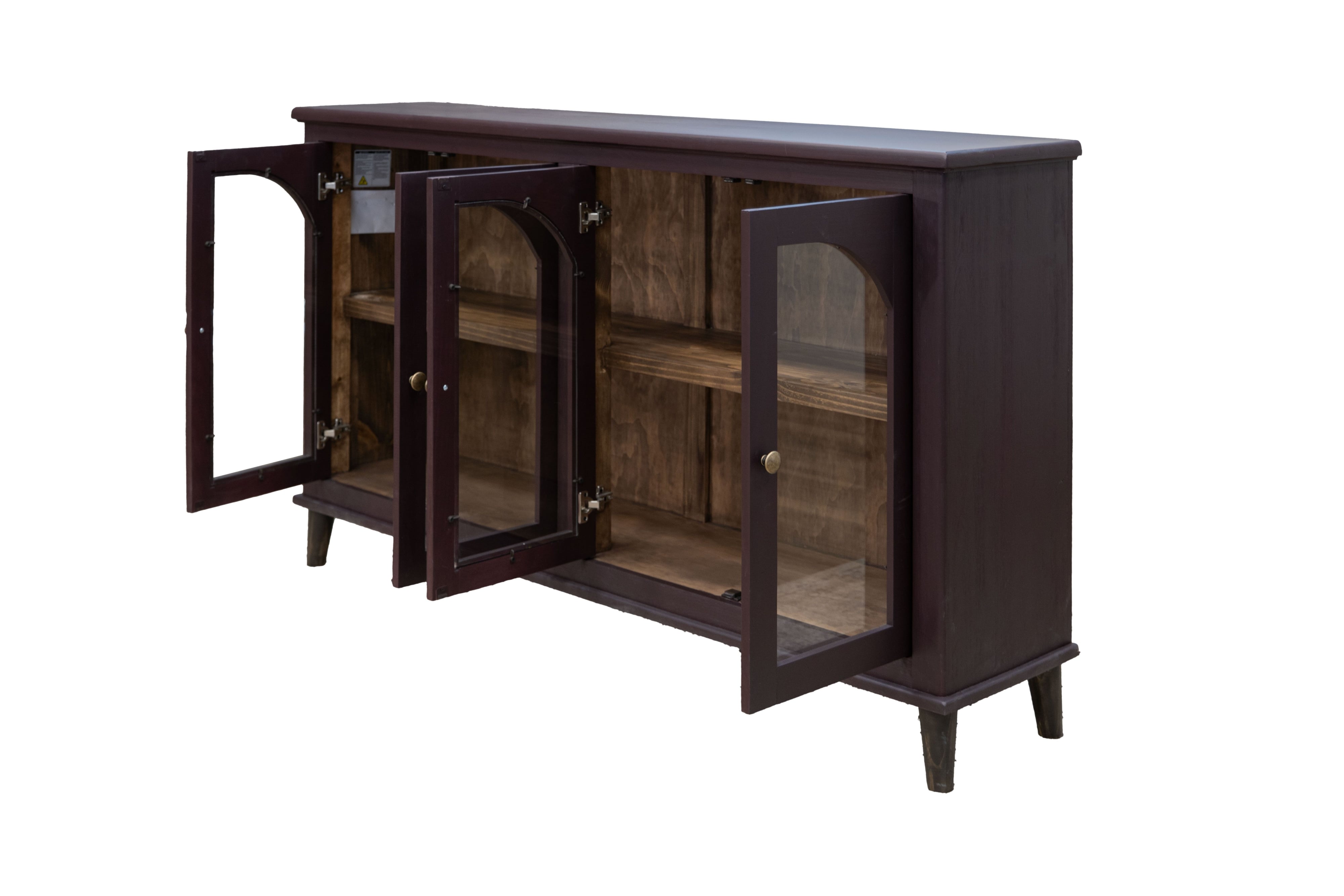 International Furniture Direct Genova 4-Door Console