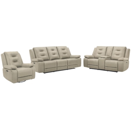 3-Piece Power Reclining Living Set