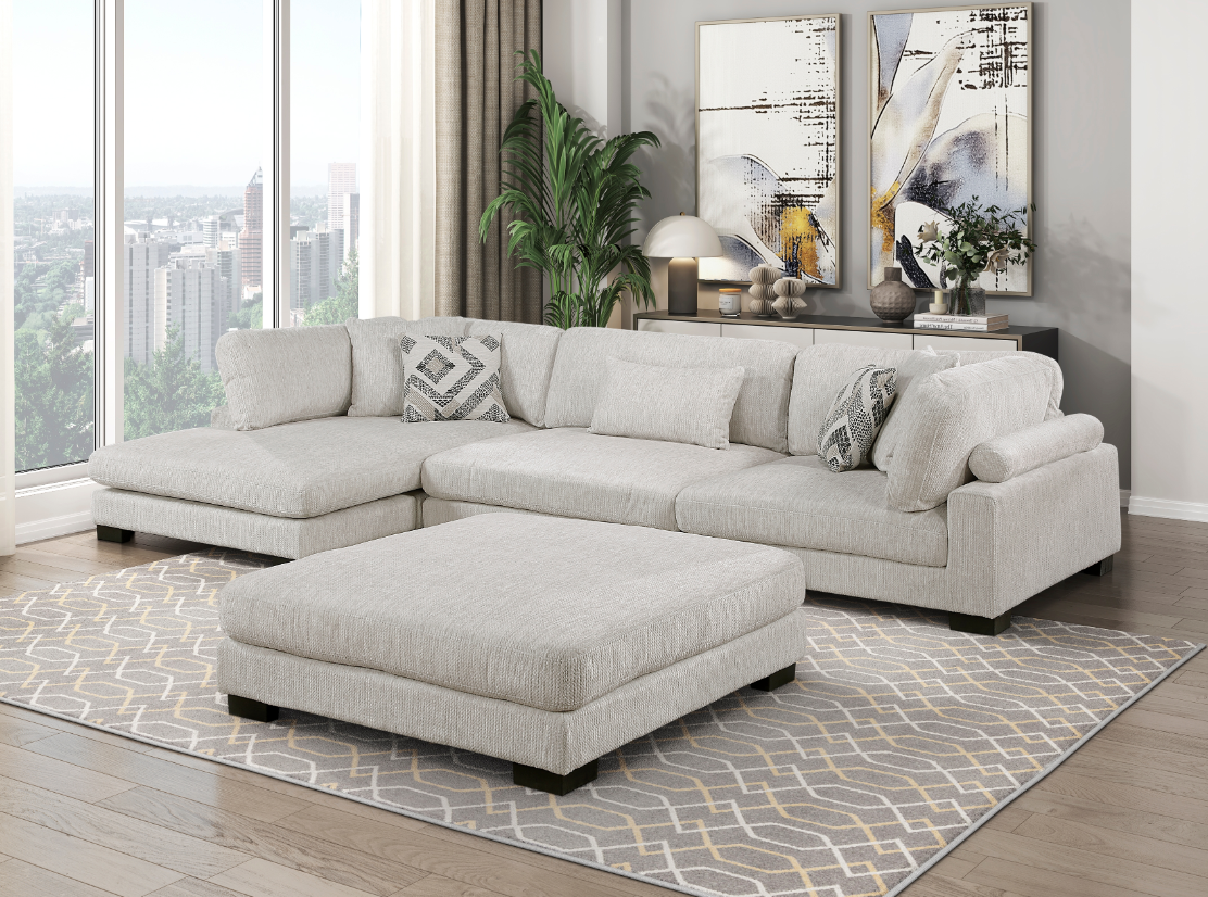Homelegance Tinley 4-Piece Sectional Sofa