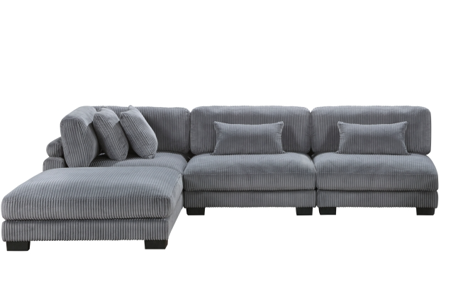 Homelegance Traverse 4-Piece Modular Sectional Sofa