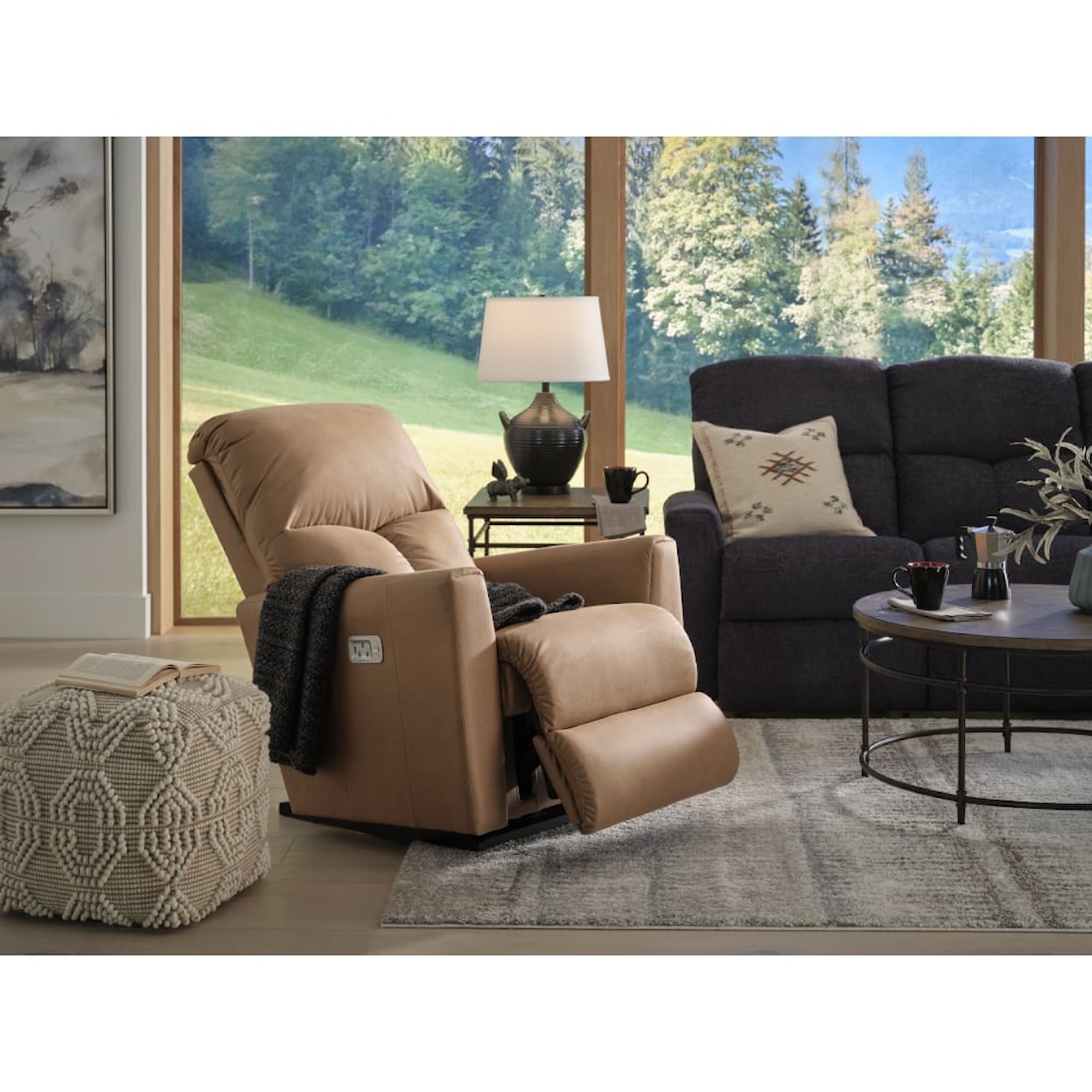 La-Z-Boy Hawthorne Power Rocking Recliner w/ Headrest