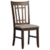 Liberty Furniture Santa Rosa II Lattice Back Side Chair