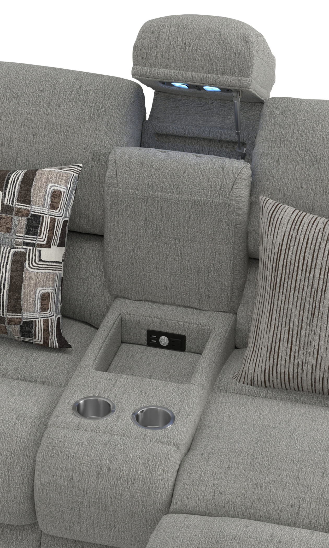 Catnapper Quinn 3-Piece Reclining Sectional Sofa