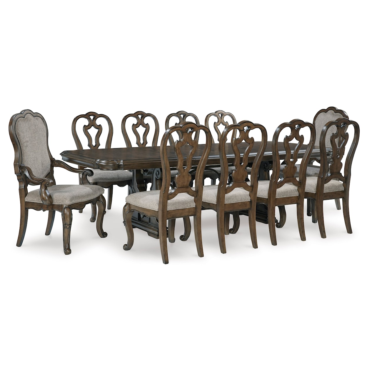 Signature Design by Ashley Maylee 11-Piece Dining Set