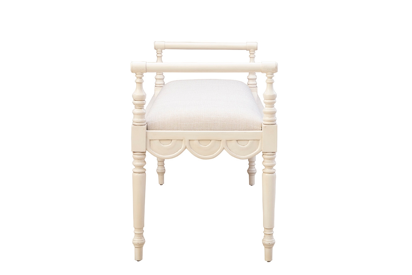 Furniture Classics Furniture Classics Cream Juliet Bench