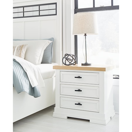 3-Drawer Nightstand