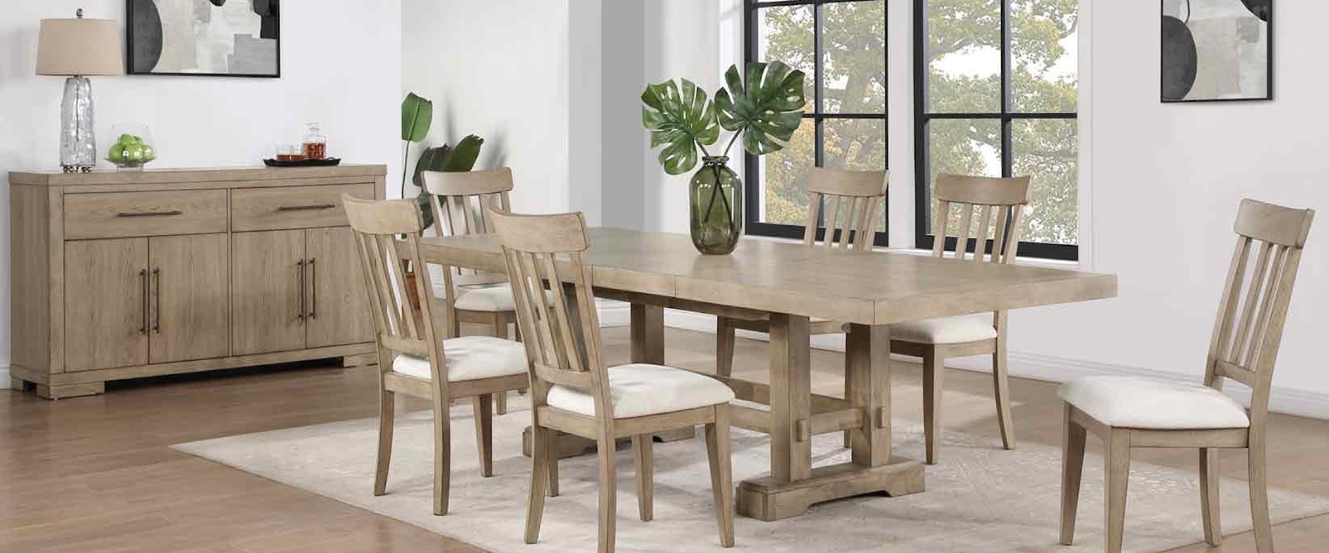 Napa Farmhouse 8-Piece Dining Group