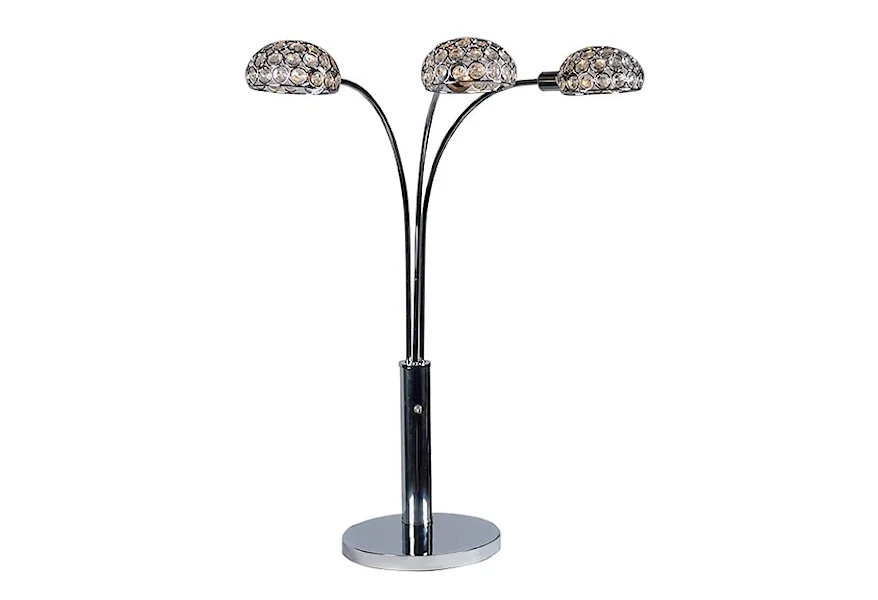 4890  Table Lamp 3-Way Swtich by Crown Mark at Bullard Furniture