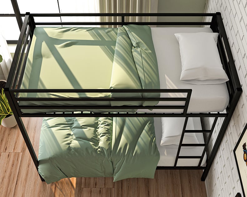 Sauder Boulevard Cafe Metal Bunk Bed