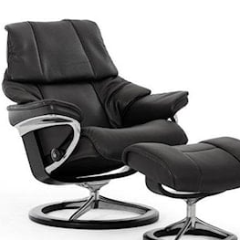 Large Reclining Chair with Signature Base