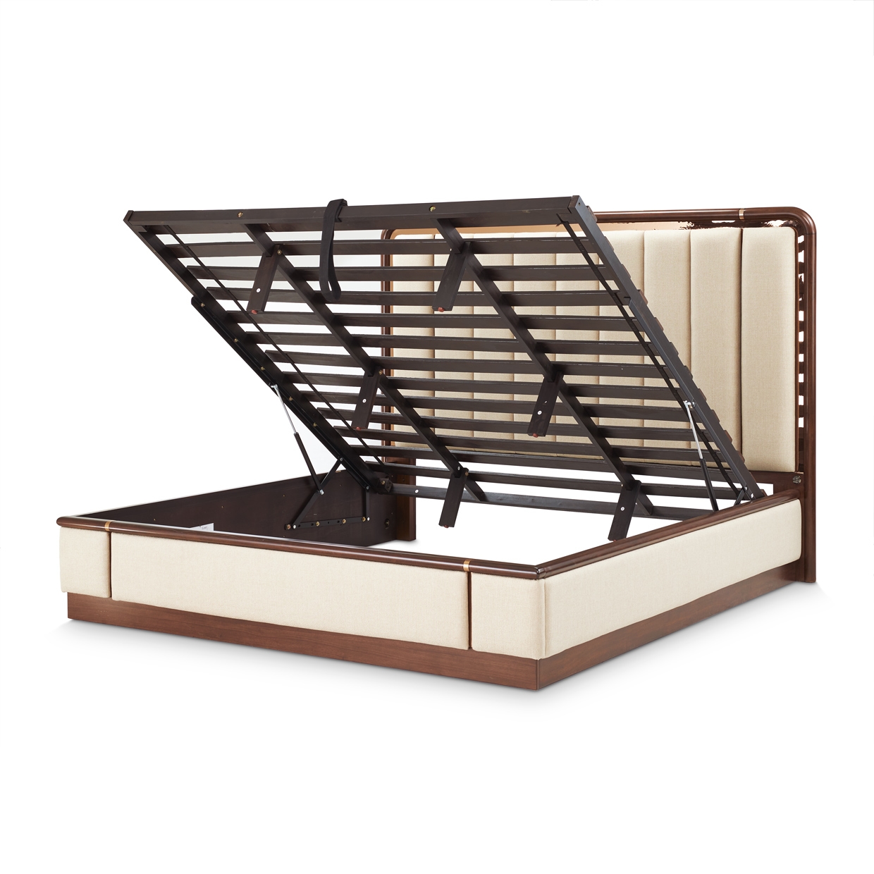 Michael Amini Mason Park Upholstered King Lift-Storage Bed