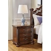 StyleLine Lavinton 3-Drawer Nightstand