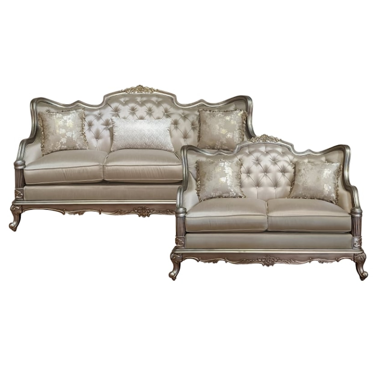 Homelegance Florentina 2-Piece Living Room Set