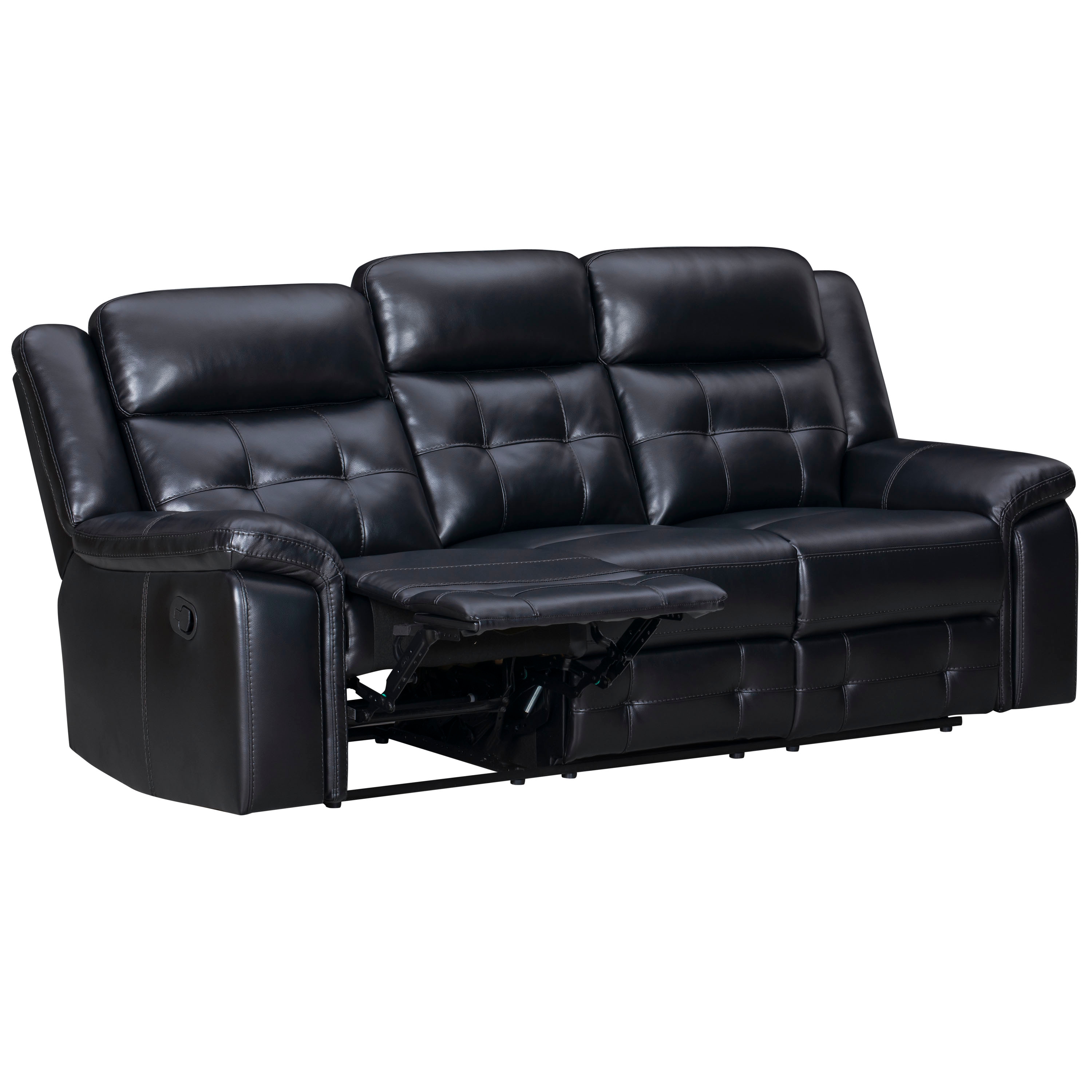 Manual Reclining Sofa and Loveseat Set