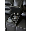 Signature Design by Ashley Warlin Power Reclining Loveseat with Console