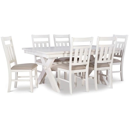 7 Piece Table & Chair Set