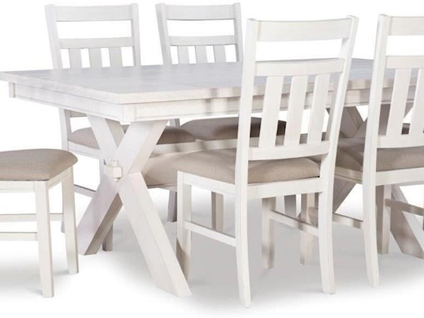 7 Piece Table & Chair Set