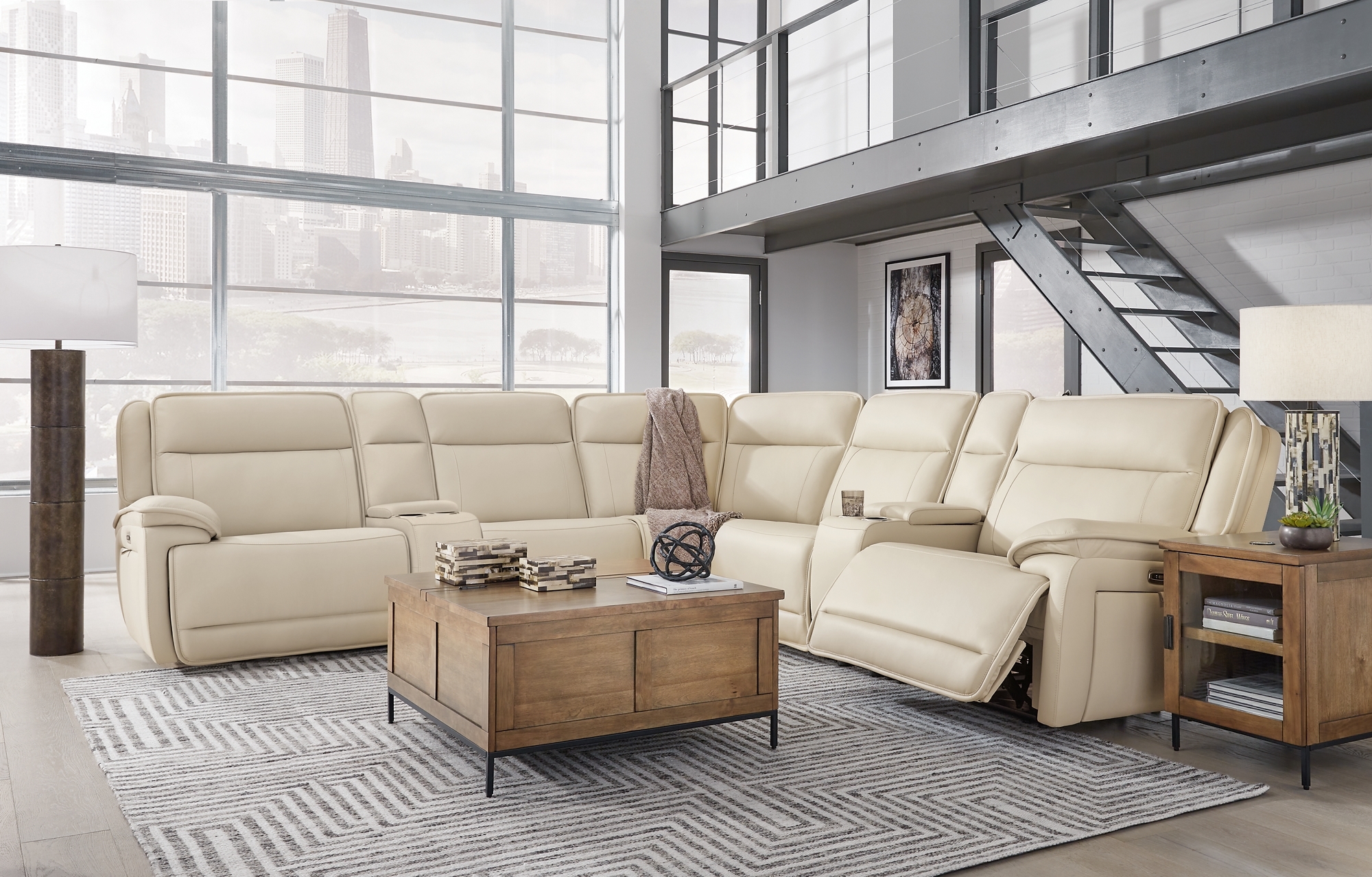 Signature Design by Ashley Double Deal Reclining Sectional