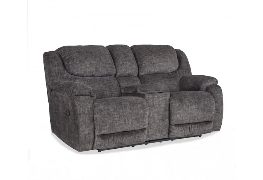 206 Power Console Loveseat at Sadler's Home Furnishings
