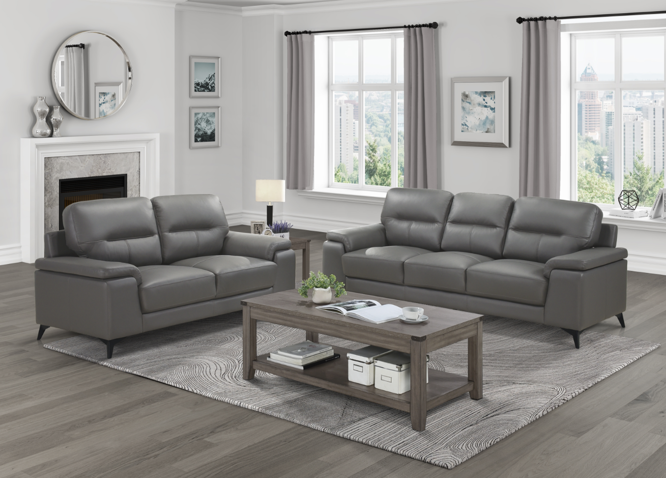 Homelegance Mischa Love Seat