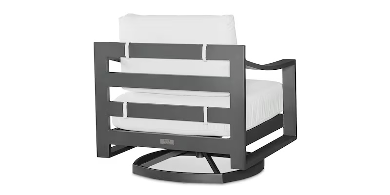 Bassett Bonavista Outdoor Slope Arm Swivel Rocker