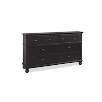 Traditional 6-Drawer Dresser with Cedar and Felt-Lined Drawers