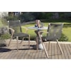 Armen Living Brielle Outdoor Patio Dining Chair - Set of 2