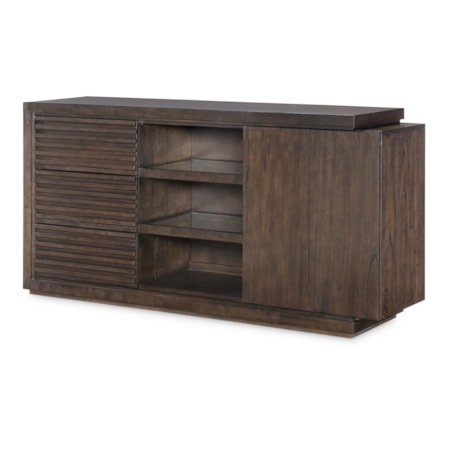 3-Drawer Credenza
