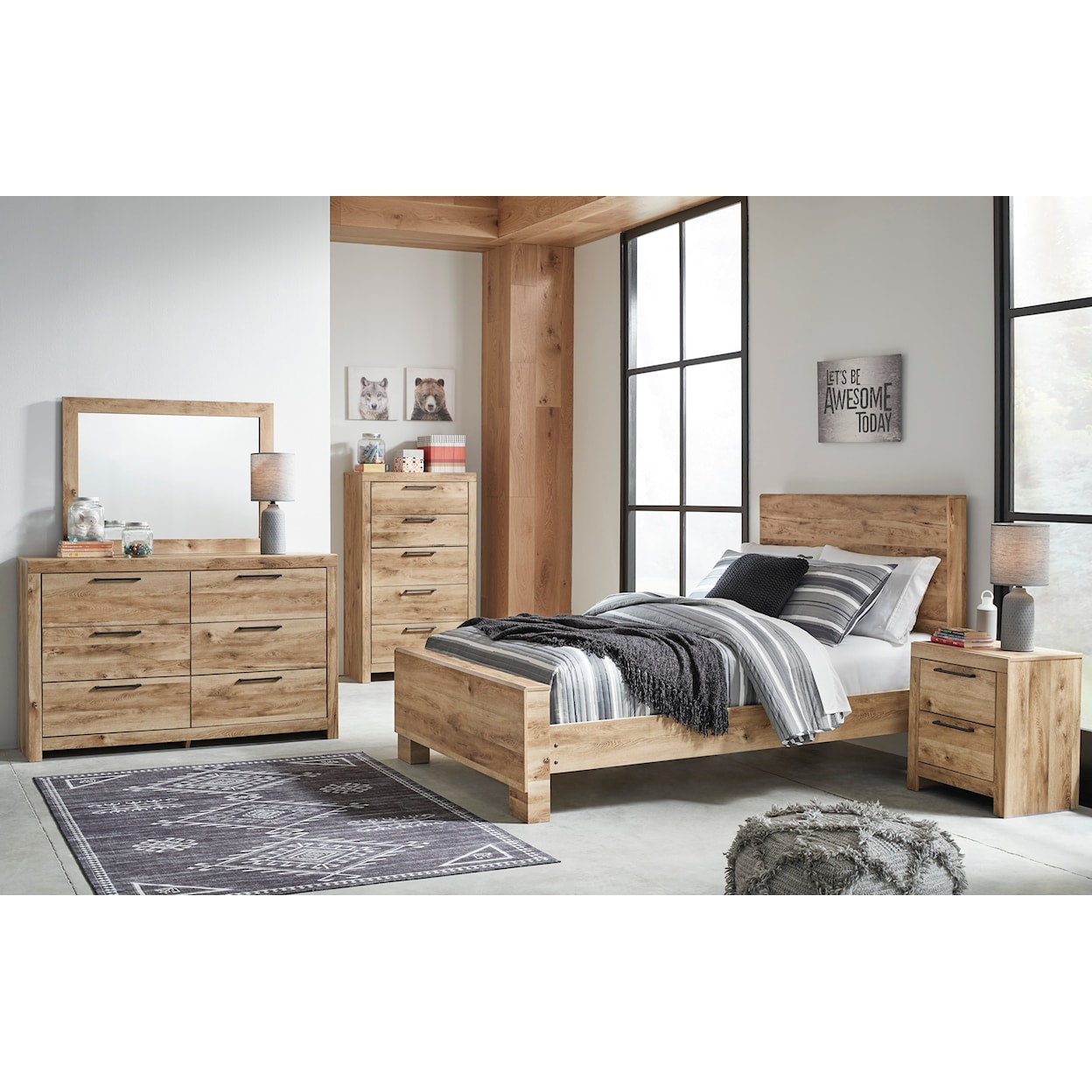Ashley Furniture Signature Design Hyanna Full Panel Bed