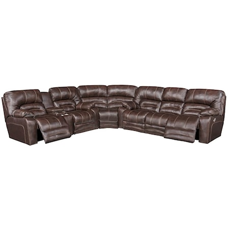 Manual Reclining Sectional Sofa