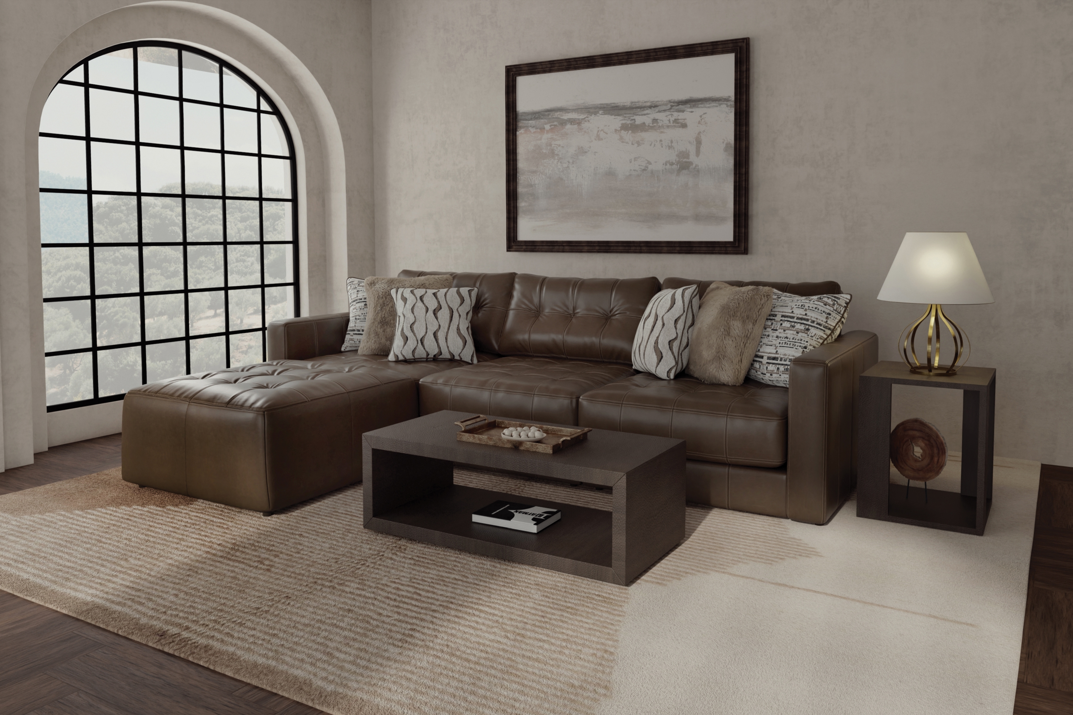 Jackson Furniture Siena Modular 4-Piece Sectional