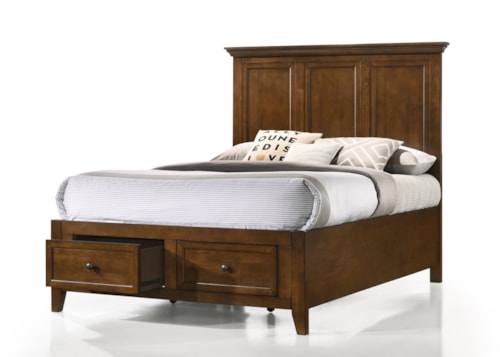 Transitional Youth Full Panel Bed