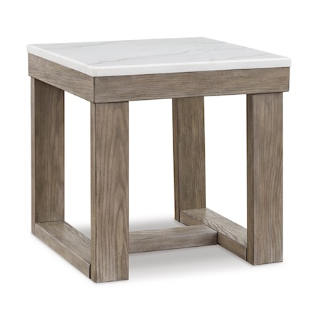 Square End Table