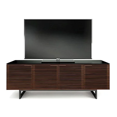 Contemporary 4-Door Media Console