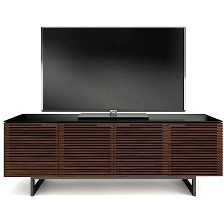 Contemporary 4-Door Media Console