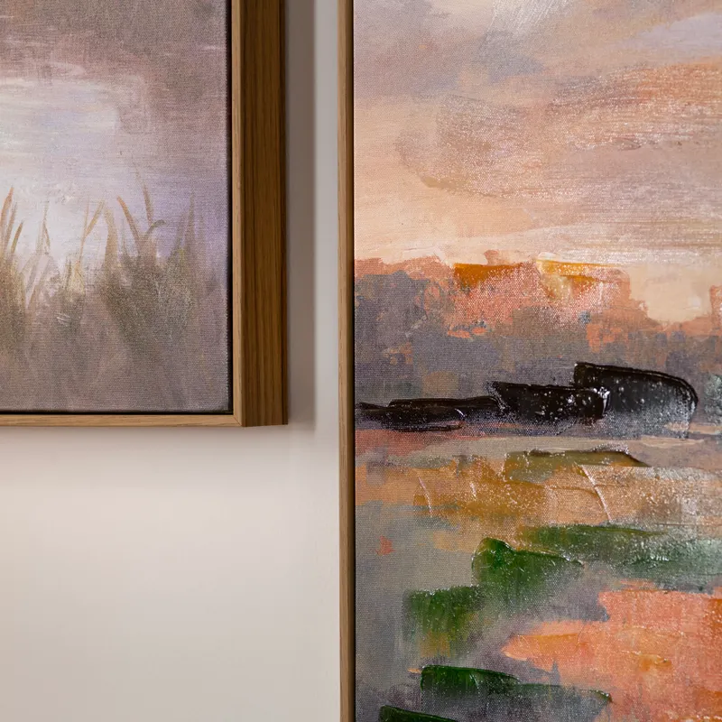 Talmo Canvas Art - Set of 2