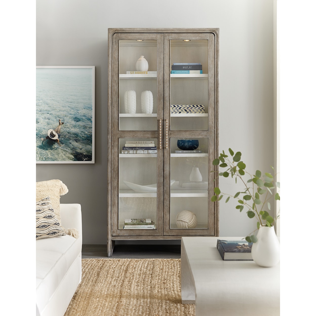 Hooker Furniture Serenity Display Cabinet